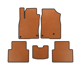Килимки EVA (SD, Помаранчевий) для Honda Civic Sedan X 2016-2021 рр