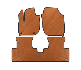 Килимки EVA (Електро, Помаранчевий) для Honda X-NV/Ciimo X-NV 2019- рр