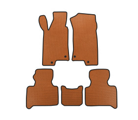 Килимки EVA (Помаранчевий) для Hummer H3 2005-2010 рр
