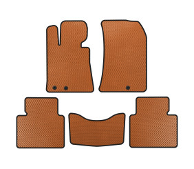 Килимки EVA (Помаранчевий) для Hyundai Genesis BH 2008-2013 рр