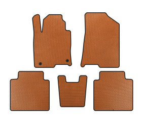 Килимки EVA (SD, Помаранчевий) для Hyundai Grandeur 2017- рр