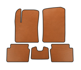 Килимки EVA (HB, Помаранчевий) для Hyundai I-10 2008-2013 рр