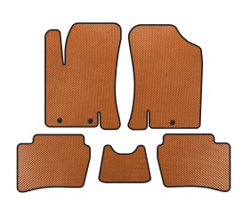 Килимки EVA (HB, Помаранчевий) для Hyundai I-20 2008-2012 рр