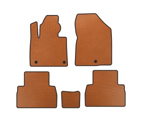 Килимки EVA (2018-2020, Помаранчевий) для Hyundai Santa Fe 4 рр