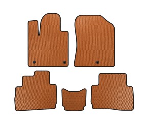 Килимки EVA (2020-2023, Помаранчевий) для Hyundai Santa Fe 4 рр