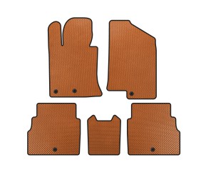 Килимки EVA V2 (Помаранчевий) для Hyundai Sonata YF 2010-2014 рр