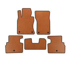Килимки EVA (SD, Помаранчевий) для Infiniti Q50/Q60 2013-2024 рр