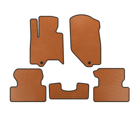 Килимки EVA (До рестайлінгу, Помаранчевий) для Infiniti QX50 2007-2013 рр