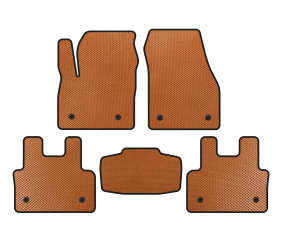 Килимки EVA (Помаранчевий) для Jaguar E-Pace 2017-2024 рр