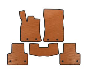 Килимки EVA (Short, Помаранчевий) для Jaguar XJ 2010- рр