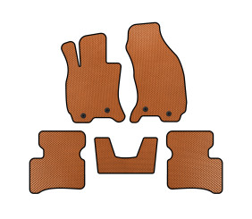 Килимки EVA (SD, Педаль газу з підлоги, Помаранчевий) для Jaguar X-Type 2001-2009 рр