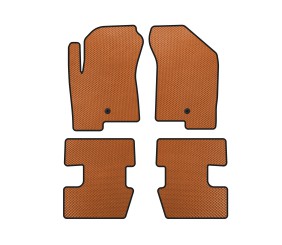 Килимки EVA (2011-2016, Помаранчевий) для Jeep Compass рр