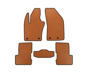Килимки EVA V-2 (Помаранчевий) для Jeep Renegade 2014- рр