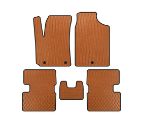 Килимки EVA (HB, Помаранчевий) для Kia Picanto 2016- рр