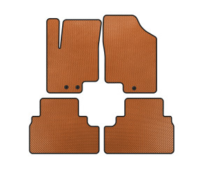 Килимки EVA (Помаранчевий) для Kia Venga 2010-2019 рр