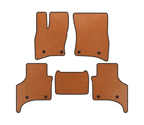 Килимки EVA (5-ти дверний, Помаранчевий) для Land Rover Defender 2019- рр