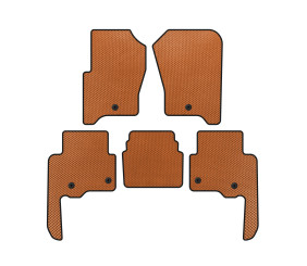 Килимки EVA (Помаранчевий) для Land Rover Discovery IV 2009-2017 рр