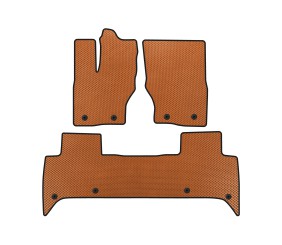 Килимки EVA (5-ти місний, Помаранчевий) для Land Rover Discovery V 2017- рр