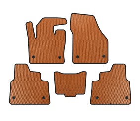 Килимки EVA (Помаранчевий) для Land Rover Discovery Sport 2014- рр