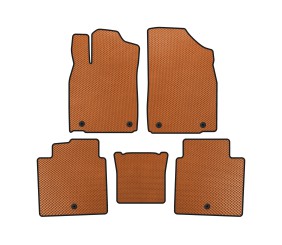 Килимки EVA (2012-2015, SD, Помаранчевий) для Lexus ES рр
