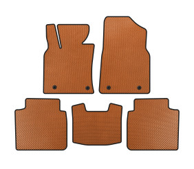 Килимки EVA (SD, Помаранчевий) для Lexus ES 2018- рр