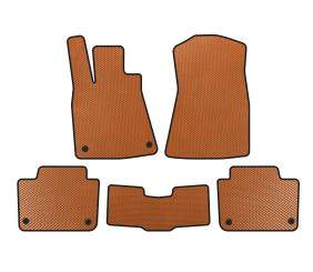 Килимки EVA (SD, Помаранчевий) для Lexus GS 2005-2011 рр
