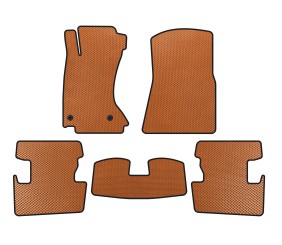 Килимки EVA (2008-2013, Помаранчевий) для Lexus IS рр