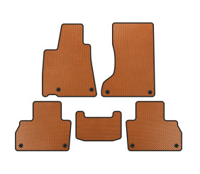 Килимки EVA (Помаранчевий) для Maserati Levante 2016- рр