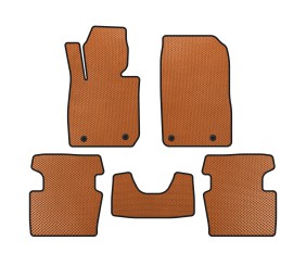 Килимки EVA (2018 р.-2026, Помаранчевий) для Mazda CX-3 2015- рр