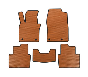 Килимки EVA (Помаранчевий) для Mazda CX-30 2019- рр