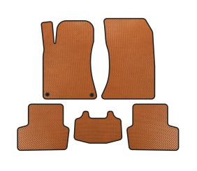 Килимки EVA (SD, Помаранчевий) для Mercedes CLA C117 2013-2019 рр