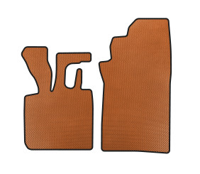 Килимки EVA (1998-2003, Кабріолет, Помаранчевий) для Smart рр