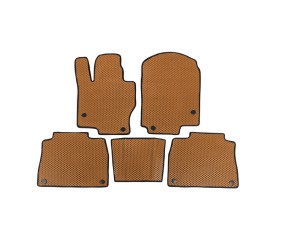 Килимки EVA (Помаранчевий) для Mercedes GLE W167 2018- рр