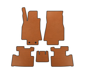 Килимки EVA (2004-2008, HB, 5-ти дверний, Помаранчевий) для Mercedes A-сlass W169 рр