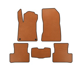 Килимки EVA (Помаранчевий) для Mercedes A-сlass W177 2018- рр