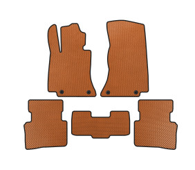 Килимки EVA (SD, Помаранчевий) для Mercedes C-class W206 2022- рр
