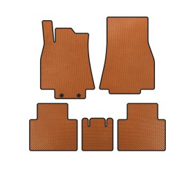 Килимки EVA (Помаранчевий) для Mercedes B-class W245 2005-2011 рр
