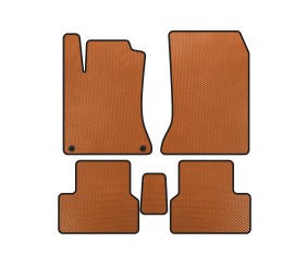 Килимки EVA (2011-2014, Помаранчевий) для Mercedes B-class W246 рр