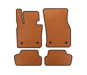 Килимки EVA (для F56, Помаранчевий) для Mini Cooper F55/56/57 2014-2023 рр