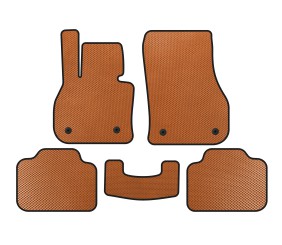 Килимки EVA (Помаранчевий) для Mini Countryman F60 2017-2023 рр