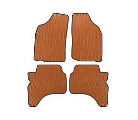 Килимки EVA (Помаранчевий) для Mitsubishi L200 1996-2006 рр