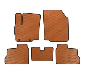 Килимки EVA (для Mirage, HB, Помаранчевий) для Mitsubishi Space Star/Mirage 2012- рр