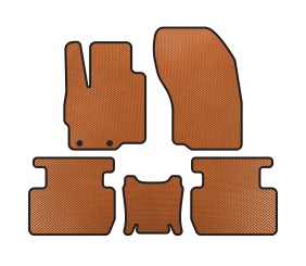 Килимки EVA (Помаранчевий) для Mitsubishi Outlander 2021- рр