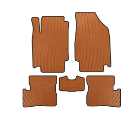 Килимки EVA (HB, Помаранчевий) для Nissan Micra K12 2003-2010 рр