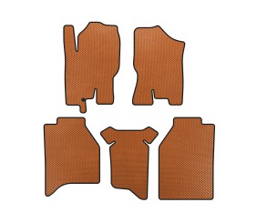 Килимки EVA (Помаранчевий) для Nissan Navara 2006-2015 рр