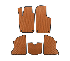 Килимки EVA (Помаранчевий) для Opel Combo 2002-2012 рр