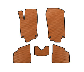 Килимки EVA (Помаранчевий) для Opel Corsa C 2000-2006 рр