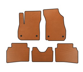 Килимки EVA (LB, Помаранчевий) для Opel Insignia 2017-2022 рр