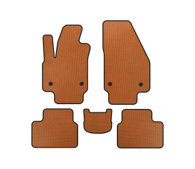 Килимки EVA (Помаранчевий) для Opel Meriva 2010-2017 рр
