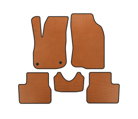 Килимки EVA (Помаранчевий) для Peugeot 2008 2013-2019 рр